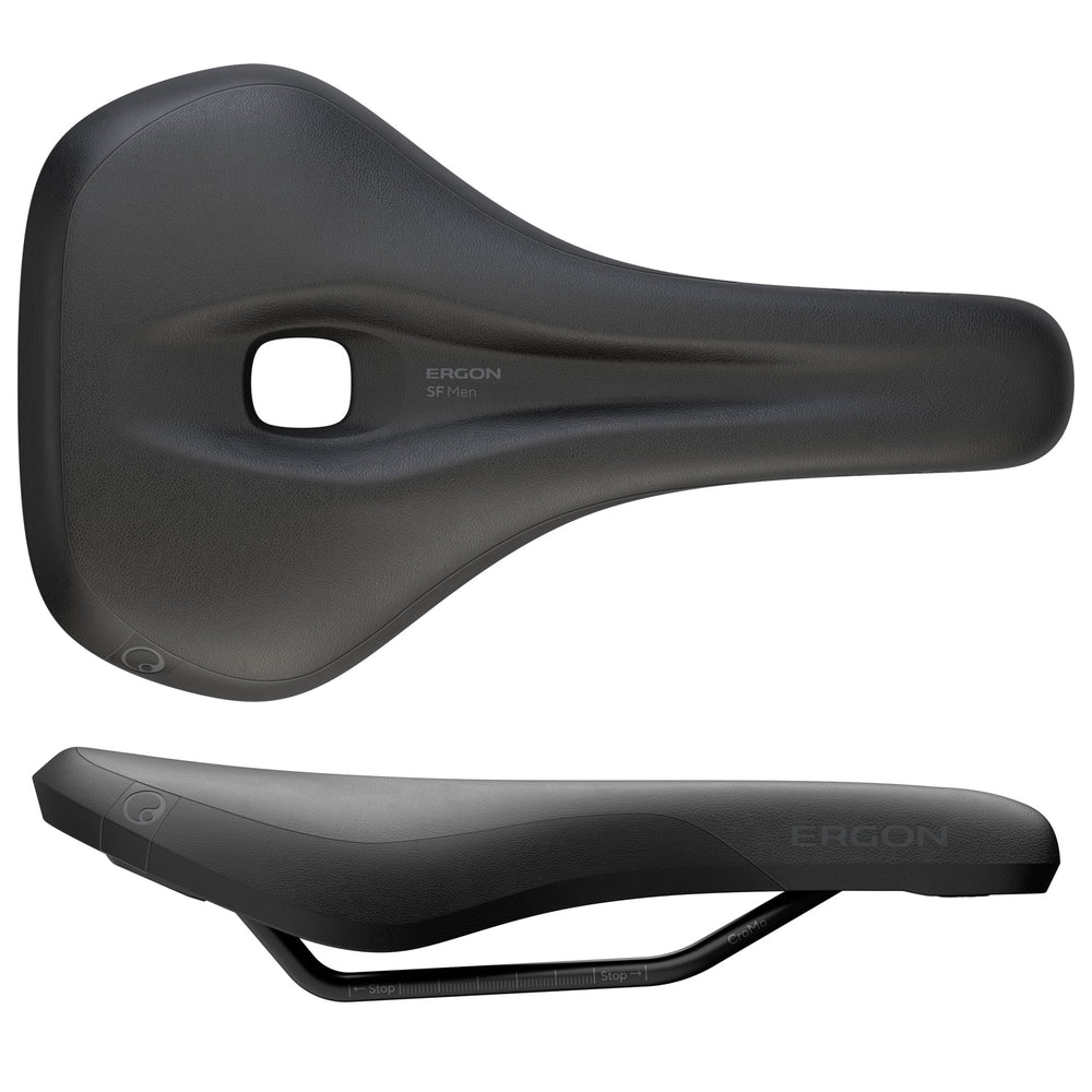 Ergon SF Men's Saddle, Small/Medium - Black