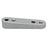 Paul Components Flat Mount Bracket Rear, 160mm w/ Bolts, Silver