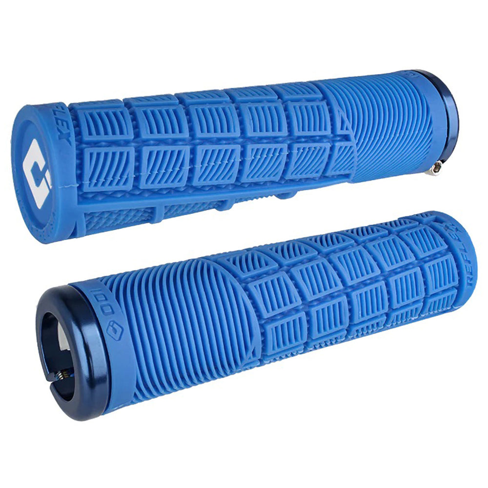 ODI Lock-On MTB, Reflex XL Grip - Blue/Blue