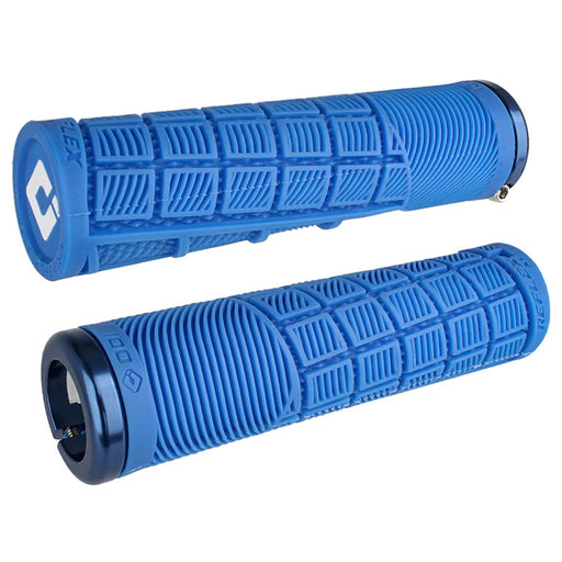 ODI Lock-On MTB, Reflex XL Grip - Blue/Blue