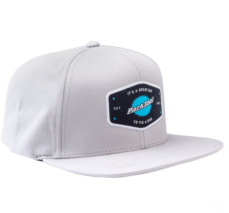 Park Tool Light Gray Snapback Hat