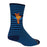 Sockguy Peekaboo Socks, 5-9, Blue