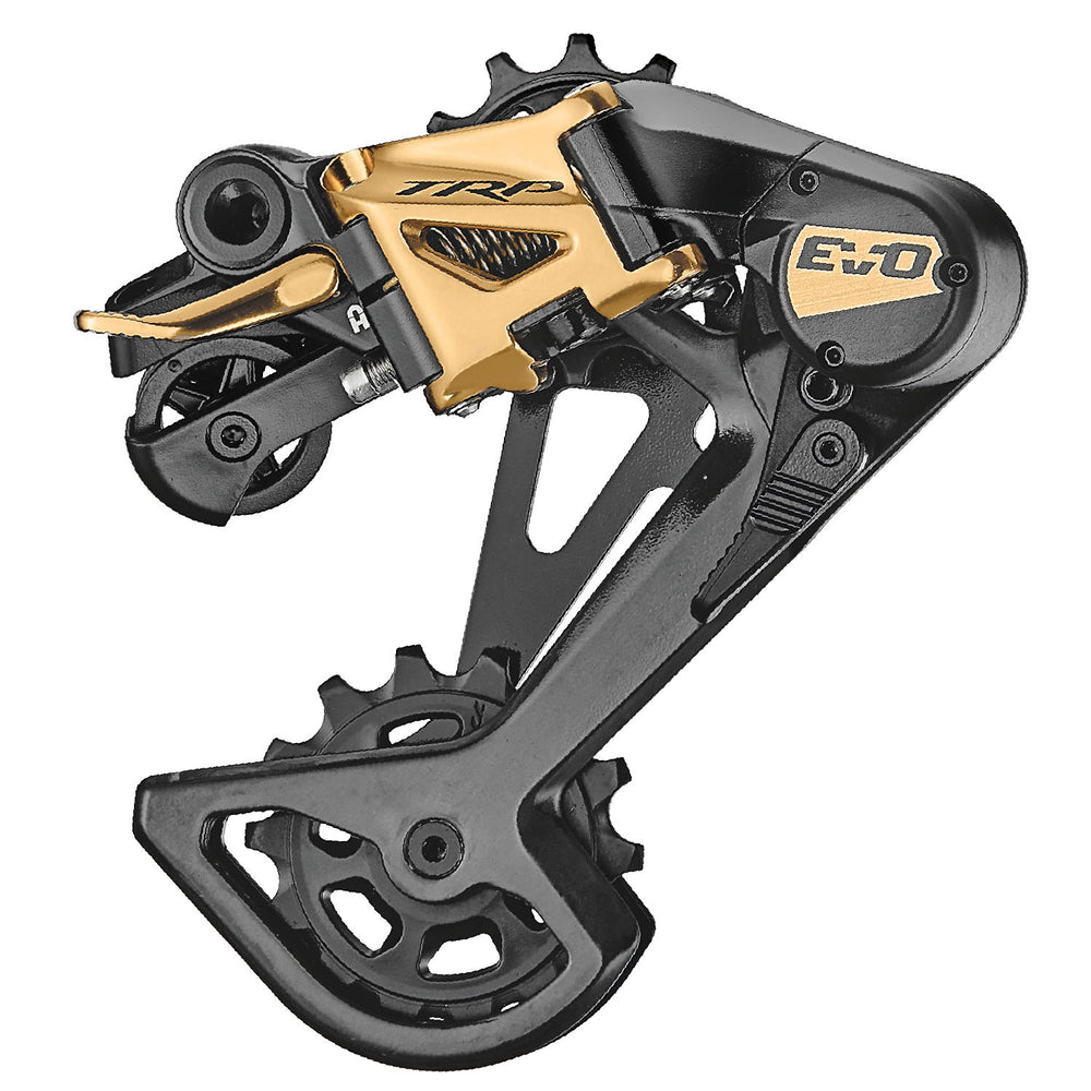 TRP EVO 12sp Rear Derailleur, Black/Gold