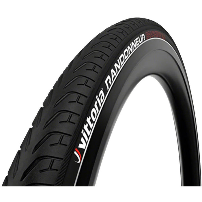 Vittoria Randonneur Tire (no shielding), 700x45c, Black/Reflect