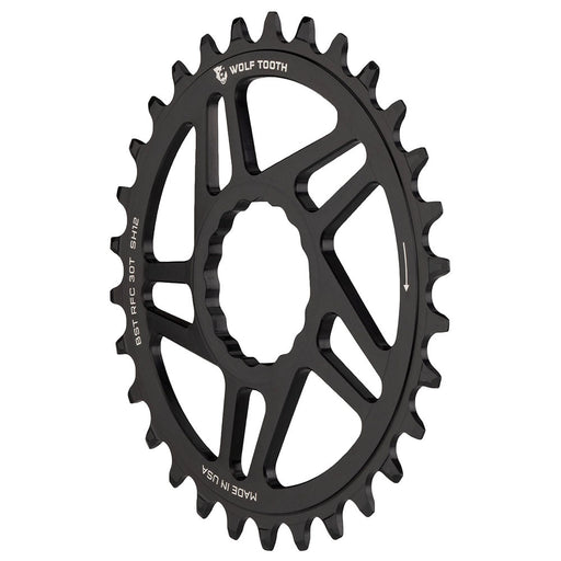 Wolf Tooth Components Cinch Boost Drop-Stop B Chainring, 30T - Black
