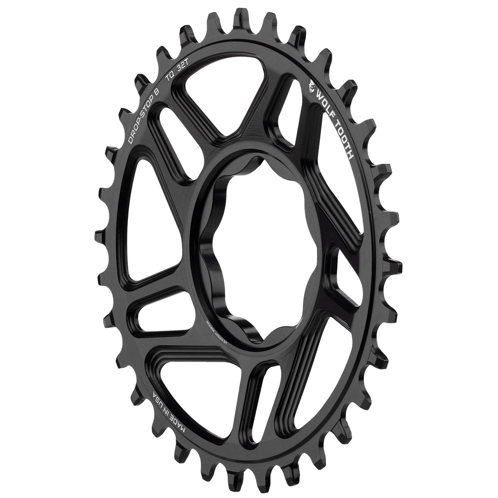 Wolf Tooth Components Direct Mount Trek TQ E-Bike Chainring (B), 32T - Black