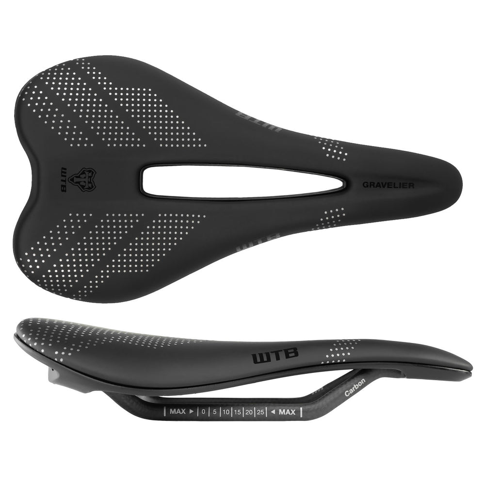 WTB Gravelier Medium Carbon Black Saddle