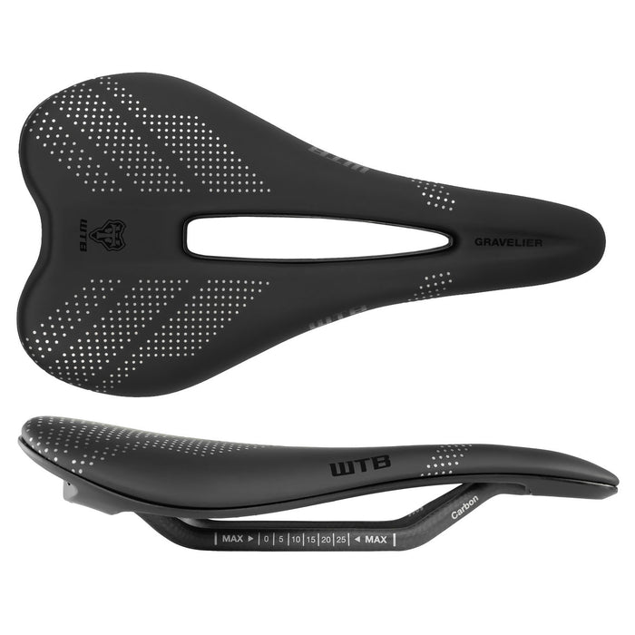 WTB Gravelier Medium Carbon Black Saddle