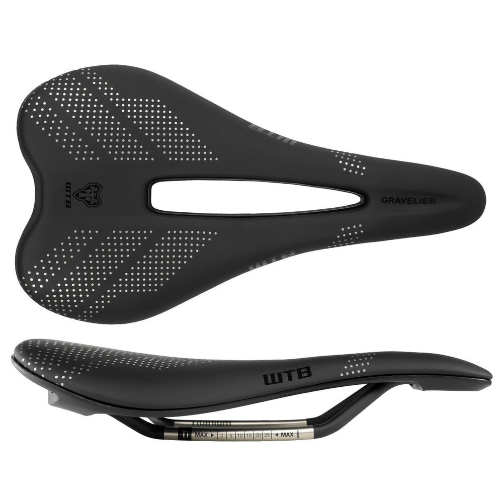 WTB Gravelier Medium Titanium Black Saddle