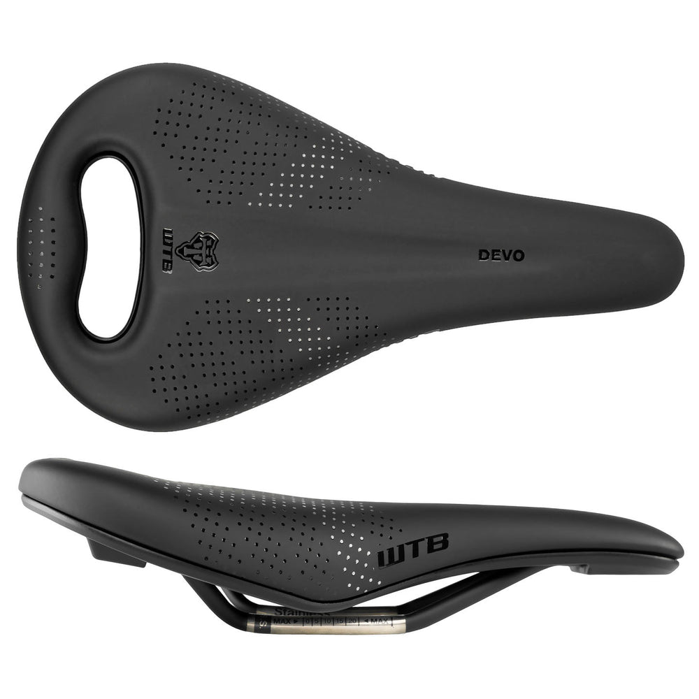 WTB Devo PickUp Medium Stainless Black Saddle