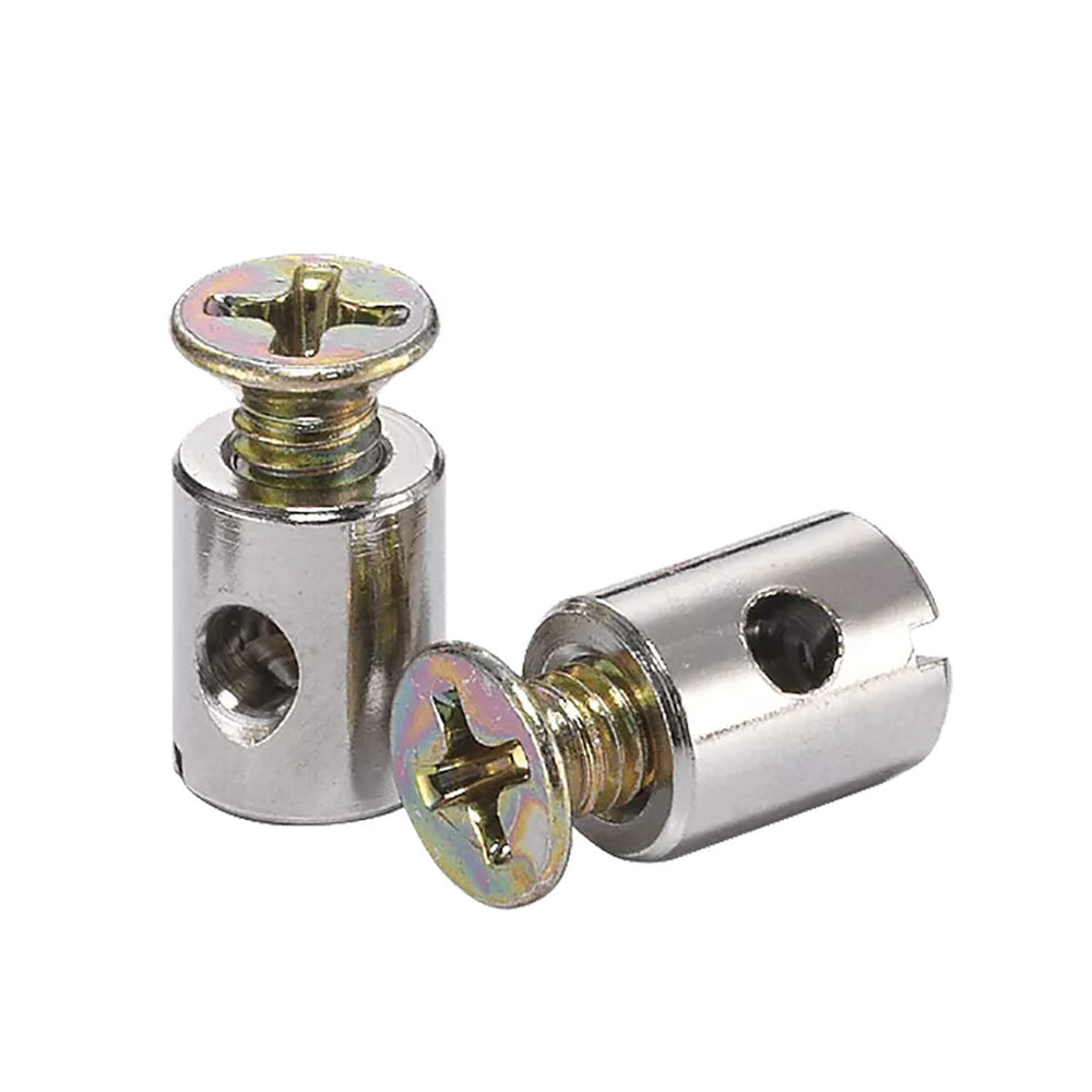 Alligator Brass Cable Bolts 2.5mm - 100 Count Bottle