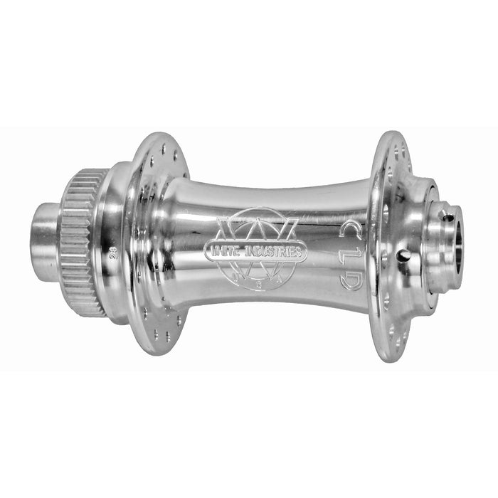 White Industries Front CLD TA Hub, 12x100mm 24h, Silver