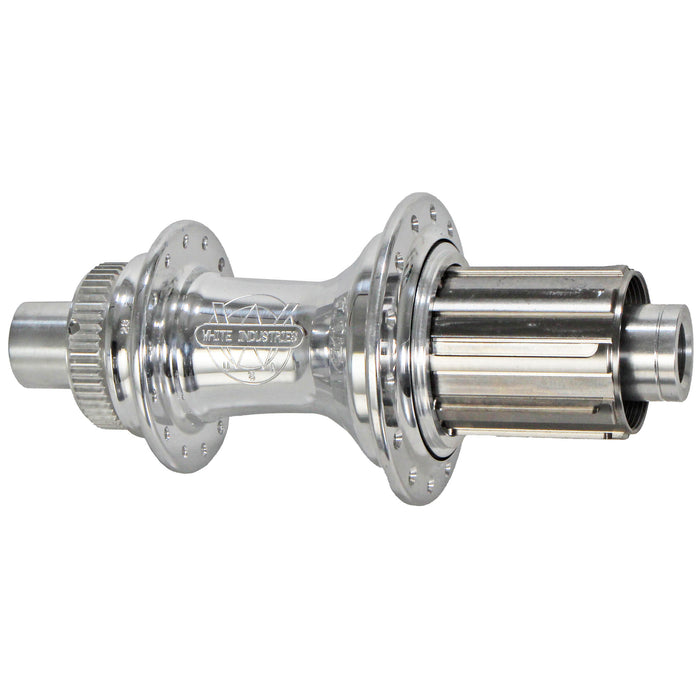 White Industries Rear CLD TA Hub, 12x142mm HG11 28h, Silver
