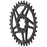 Wolf Tooth Components 8-Bolt Direct Mount Ring (-3mm Offset), 36T - Blk