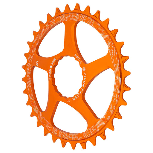 Race Face Cinch Direct Mount Chainring, 30T, Orange