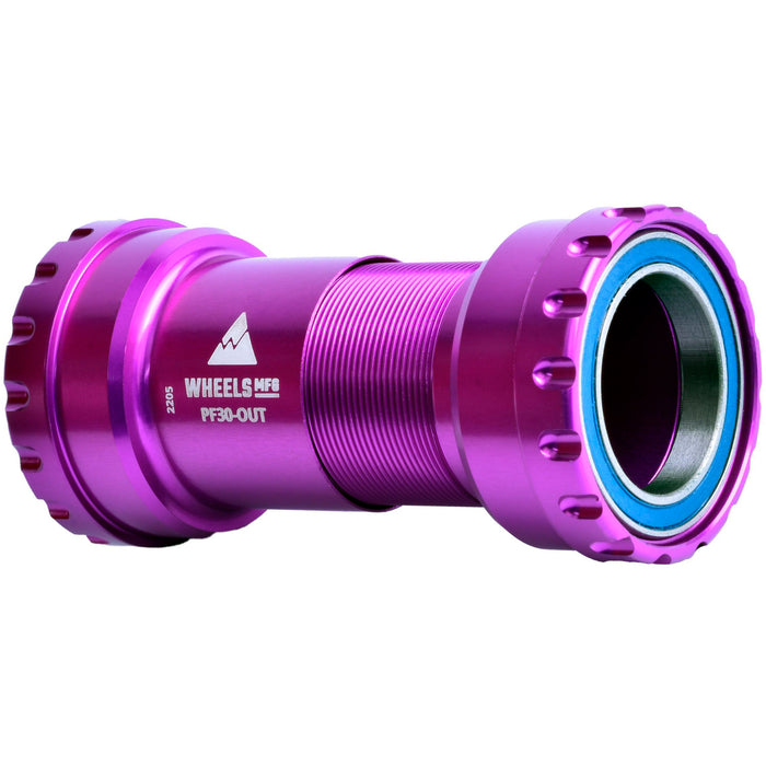 Wheels Mfg PF30 to Outboard BB, 30mm Base Model, Purple