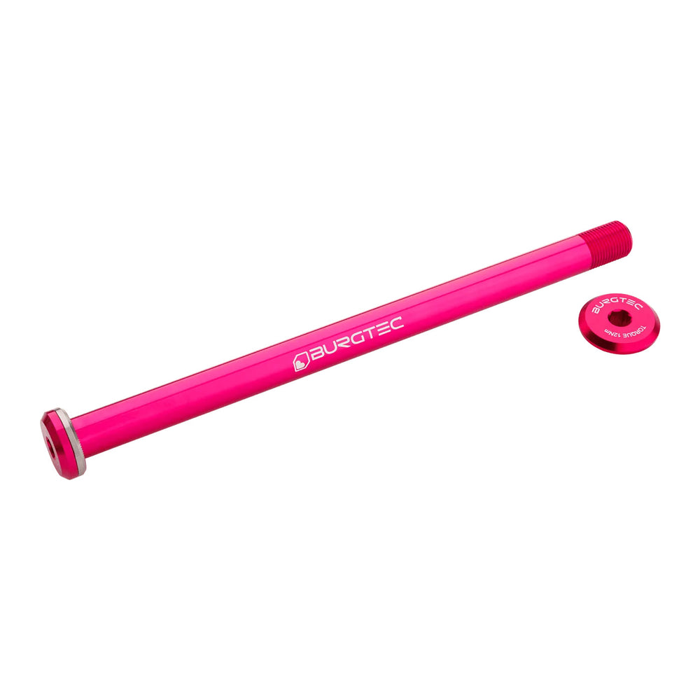 Burgtec Santa Cruz V10 182mm Rear Axle - Toxic Pink