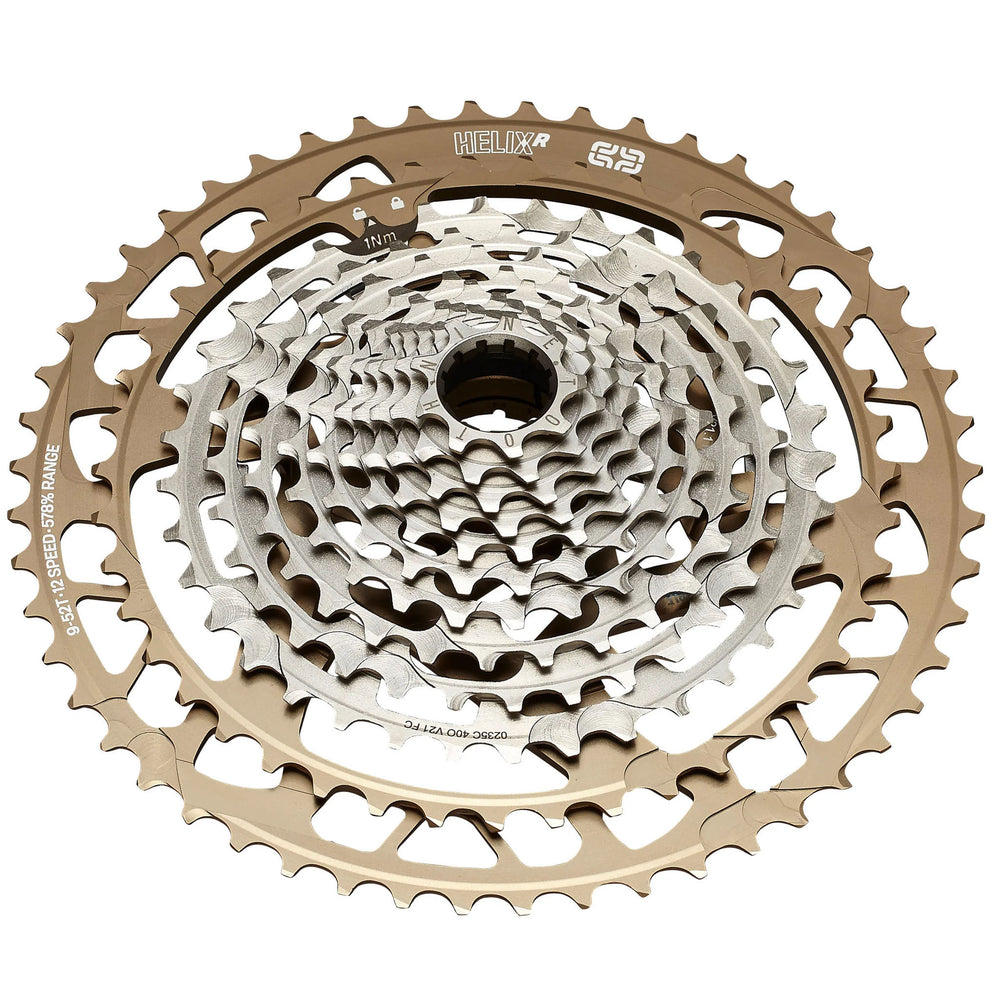 E*thirteen Helix Race 12sp Cassette, 13-52t - Bronze