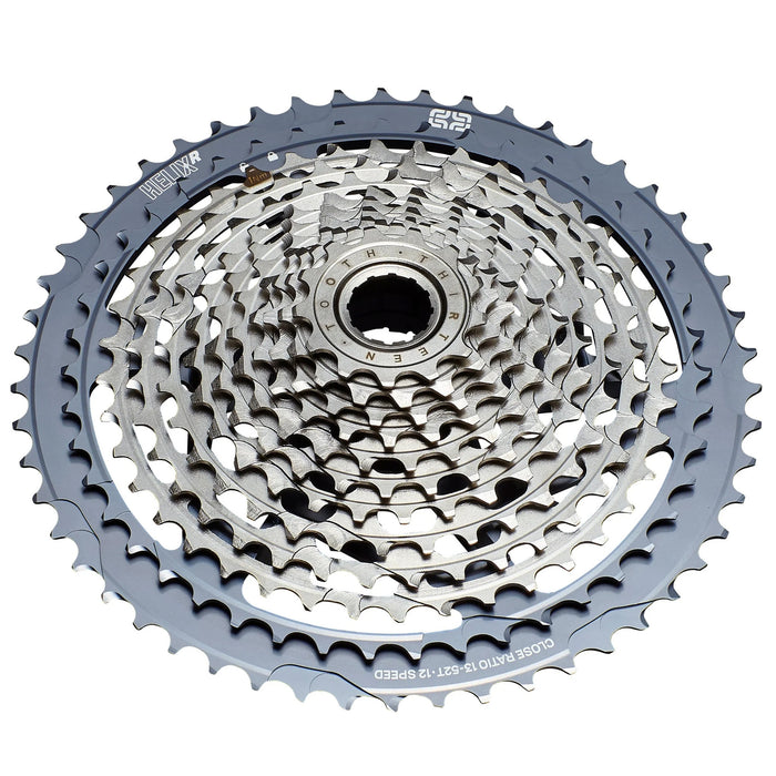 E*thirteen Helix Race 12sp Cassette, 13-52t - Gray