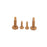 OAK Components Root Pro Lever Blade Screw Kit, Copper