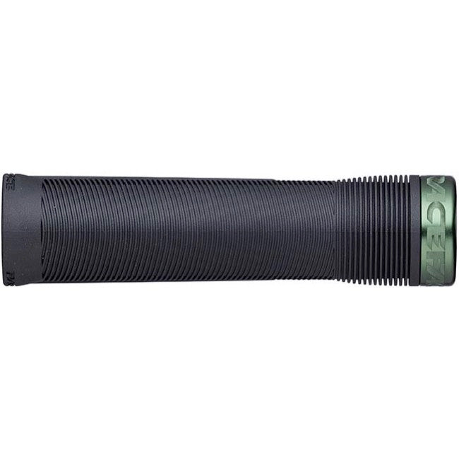 Race Face Chester Lock-On Grips, 34mm, Black/Forest Green