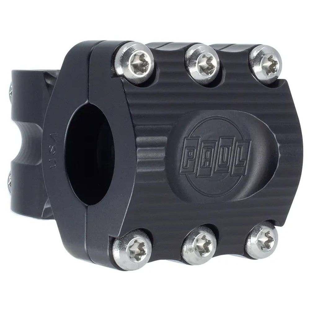 Paul Components Boxcar Stem, (22.2) 0d x 35mm, Black