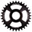 Burgtec Shimano Direct Mount Thick Thin Chainring - 32T - Blk