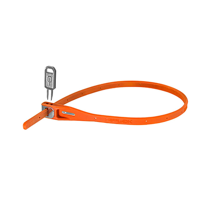 Hiplok Z Lok Single Zip Key Lock, Orange