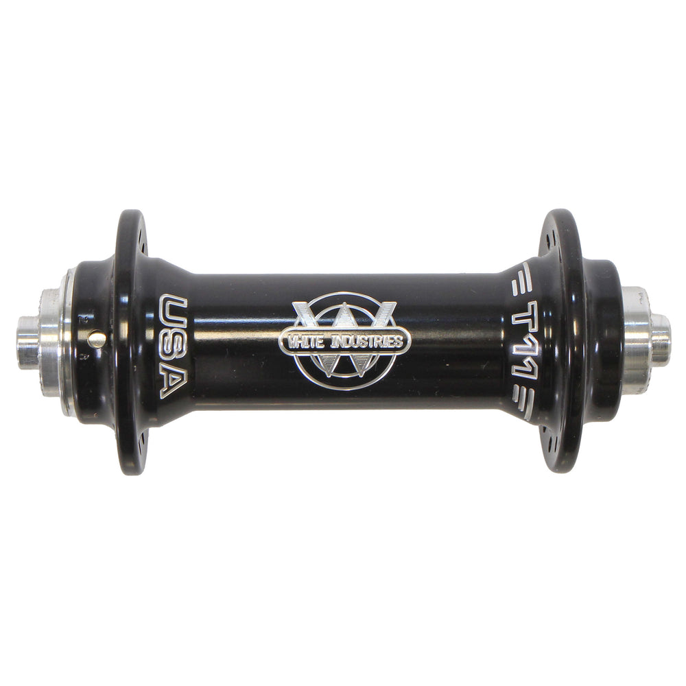 White Industries Front T11 Road Hub, 9x100mm QR, 28h, Black