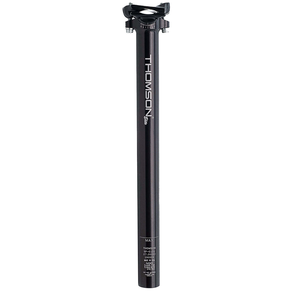 Thomson Elite Seatpost, 27.4 x 410mm - Black