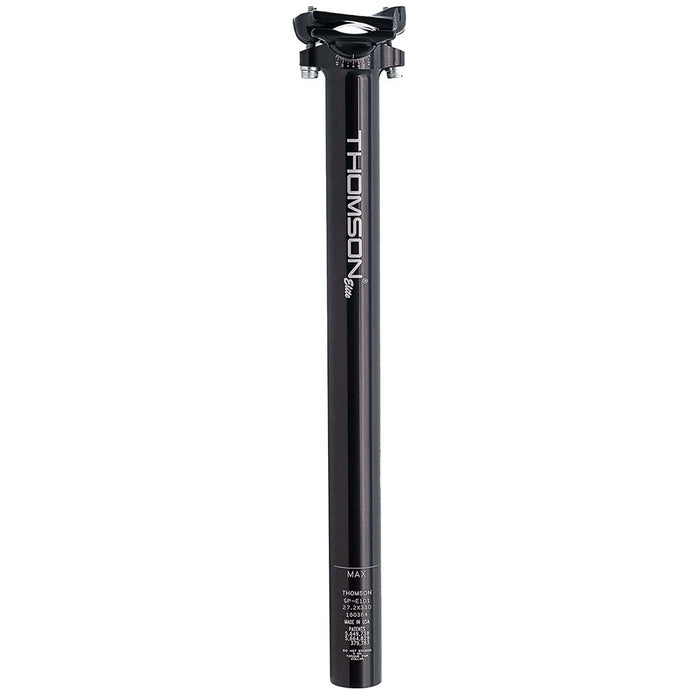Thomson Elite Seatpost, 27.4 x 410mm - Black