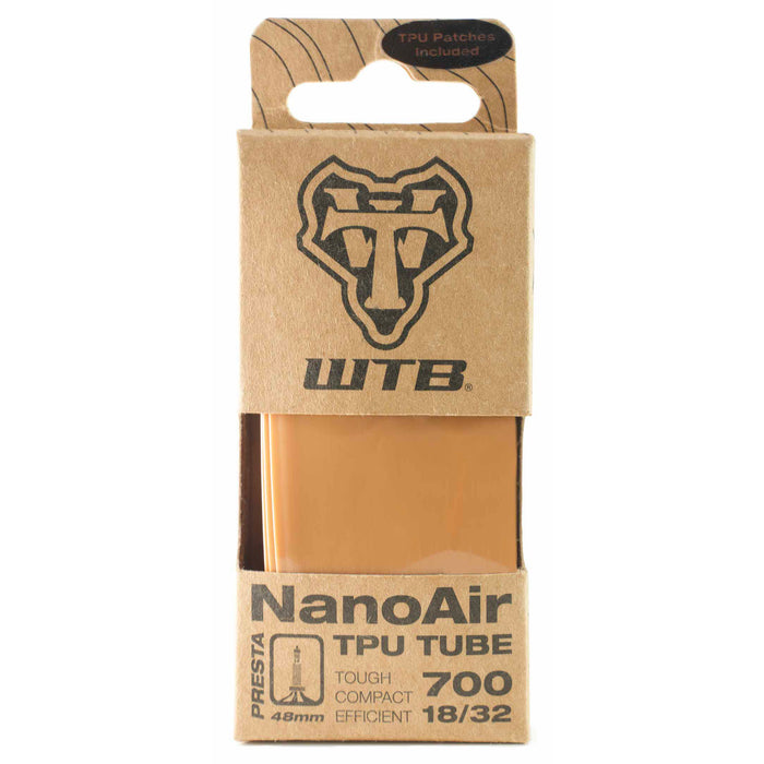 WTB NanoAir TPU Tube, 700 x 18 - 32mm, 48mm PV Presta Valve
