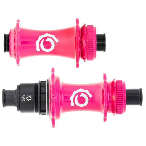 Industry Nine Solix CL Disc Hubs, 12x100/142 TA, 28h, XDR Pink