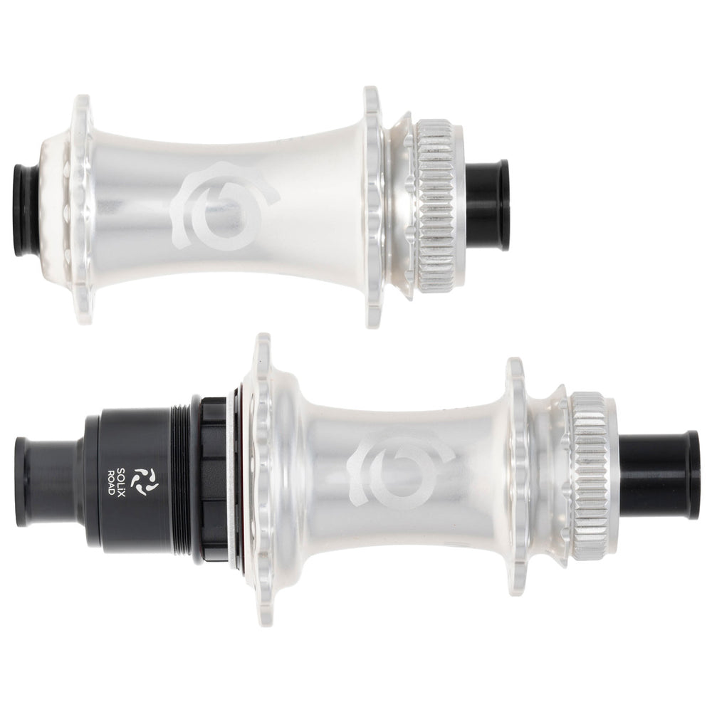 Industry Nine Solix CL Disc Hubs, 12x100/142 TA, 28h, XDR Silver