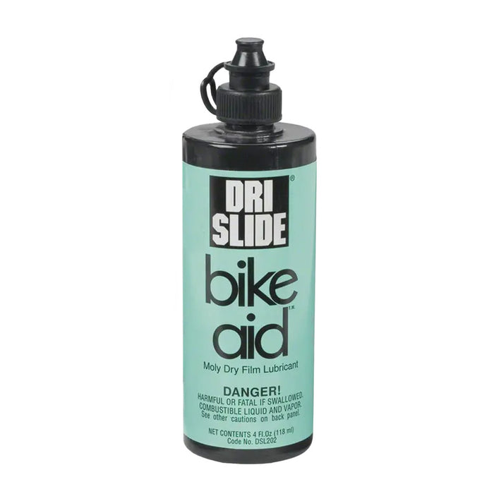Dri-Slide Bike-Aid, Dry Moly Lube, 4oz/120ml (Needle Not Included)