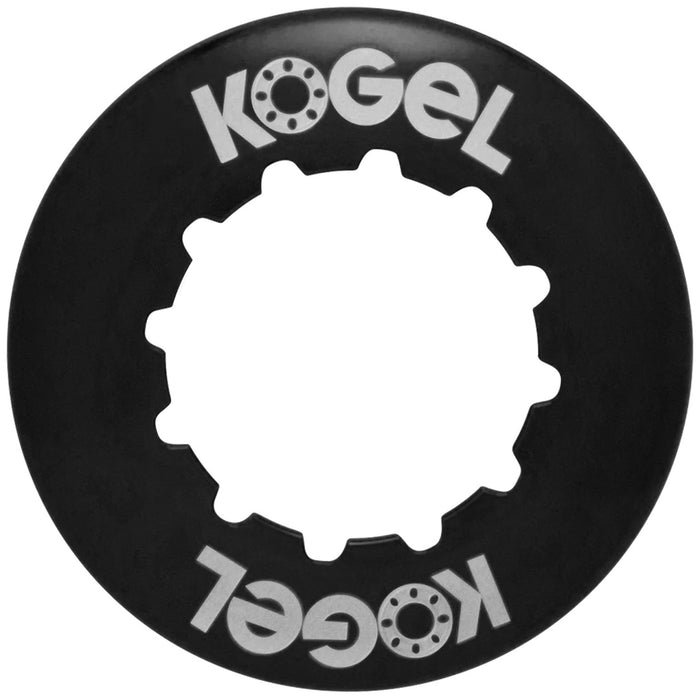 Kogel Bearings Center Lock Internal Spline Rotor Lockring, Black