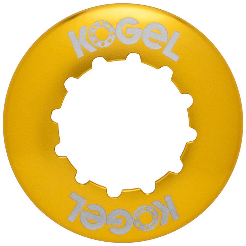 Kogel Bearings Center Lock Internal Spline Rotor Lockring, Gold