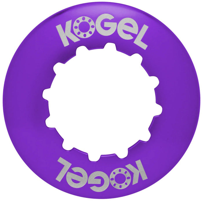 Kogel Bearings Center Lock Internal Spline Rotor Lockring, Purple