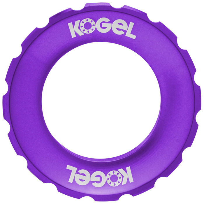 Kogel Bearings Center Lock Rotor Lockring, Purple