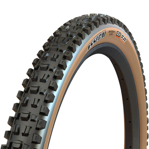 Maxxis Assegai Tire, 29x2.5", DC/TR/WT Black/Tanwall