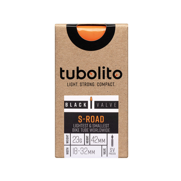 Tubolito S-Tubo Road 700x18-32mm - PV 42mm Black