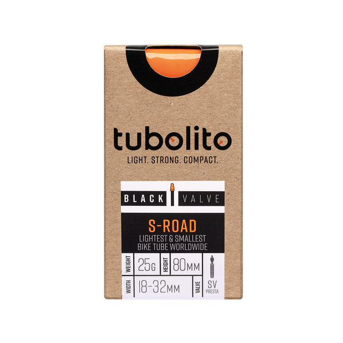 Tubolito S-Tubo Road 700x18-32mm - PV 80mm Black