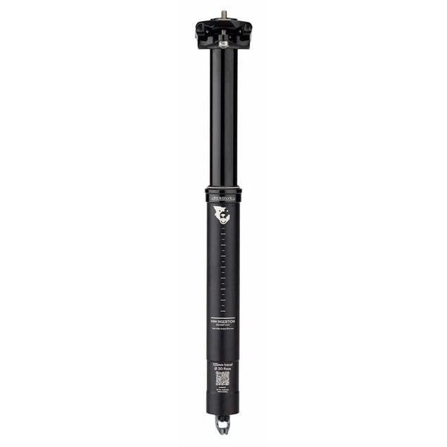 Wolf Tooth Components Resolve Dropper Post Rev2, 31.6x125mm, Black