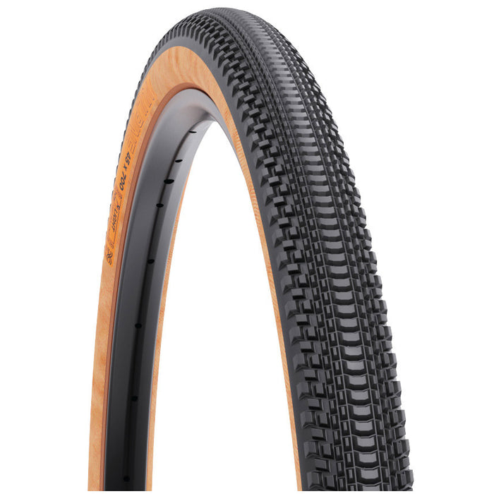 WTB Vulpine TCS Light Fast Roll SG Tire, 700x45 tanwall