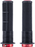 DMR Race Flanged DeathGrip 2 Bike Grips Pair, Thick - Black w/Red clamps and end