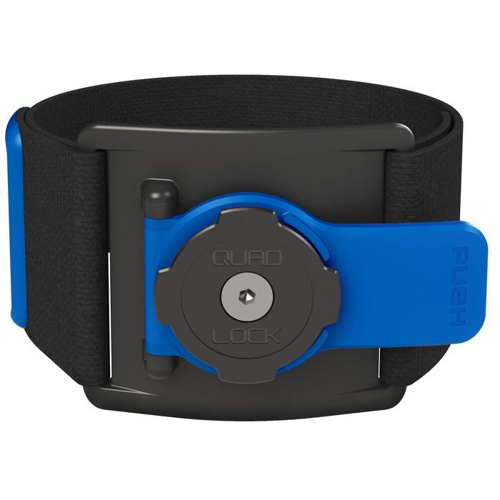 Quad Lock Armband, Black/Blue