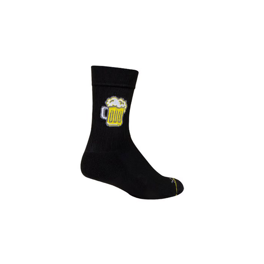 Sockguy SGX Trailhead Brewski 7" Socks, 5-9, Black