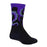 Sockguy Tentacool Crew 6" Socks, 5-9, Black/Purple
