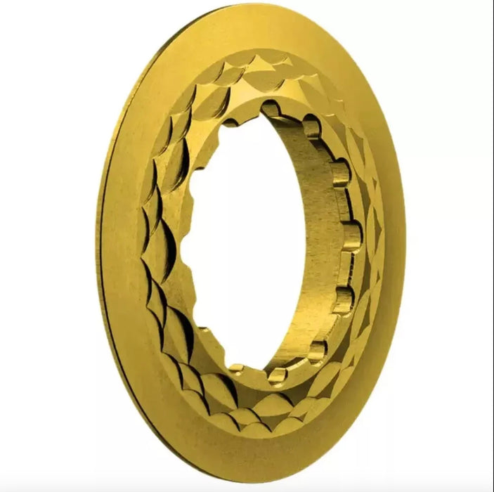 Absolute Black Center Lock Rotor Lockring, Gold