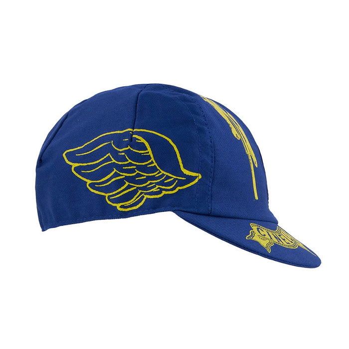Cinelli Cycling Cap, Milano Bike Veterans, Blue